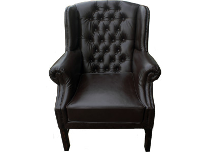 Chesterfield krēsls ļeņķa krēsls TV krēsls dīvāns atpūtieties ādas dīvāns sēdes C.15