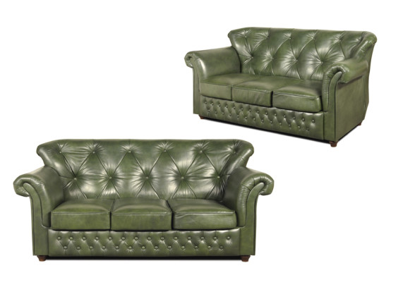 Chesterfield mēbeles dīvāns XXL polster sofa gultas komplekts ādas audums tekstils jauns