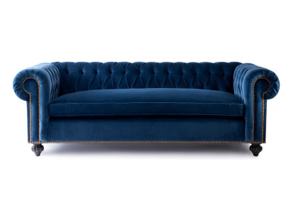 Chesterfield 3 sēdvietu XXL pārklāta mēbeļu komplekts Liels dīvāns 2016-37