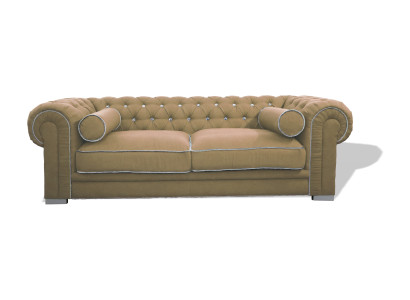 Chesterfield Sofa 3 SITZER Paklājs Dizaina dīvāns Gultas dīvāns Garnitur SL Sofa 29