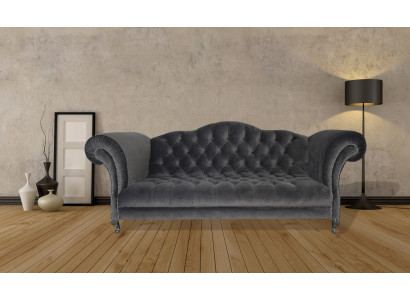 Chesterfield Dīvāns 3 VIETAS Pamatnes Dizainera Dīvāni Dīvāni Komplekts SL Dīvāns 35