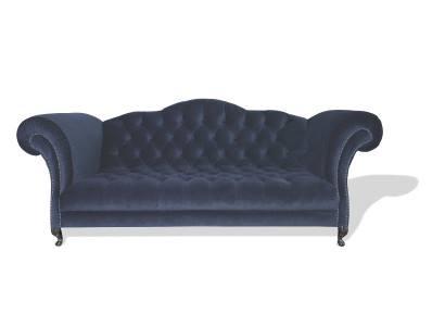 Chesterfield Sofa 3 SITZER Mēbeles ar mīkstu apdari Dizainera dīvāns Dīvāns Garnitur SLIII Dīvāns №2