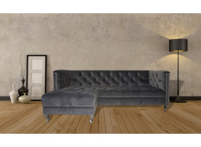 Chesterfield dīvāns 3 VIETAS pārklājuma dizainera dīvāni dīvāni komplekts SLIII dīvāns Nr.3