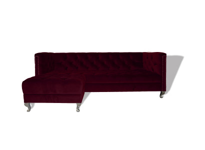 Chesterfield Sofa 3 vietu polsterēta dizaina dīvāns sofai SLIII №4