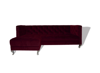 Chesterfield Sofa 3 vietu polsterēta dizaina dīvāns sofai SLIII №4