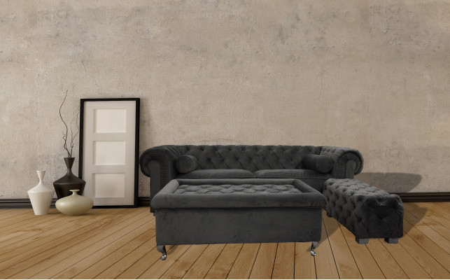 Česterfīlda dīvāns Polster Designer dīvāni dīvāni dīvāni Garnitur dīvāns SLIII Sofa №18