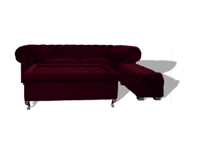 Chesterfield Dīvāns Polster Design Bankas Dīvāni Garnitur Dīvāns SLIII Dīvāns Nr.19