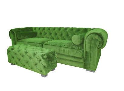 Česterfilds dīvāns Pārklājumu dizainera dīvāni Sofa komplekts Couch SLIII Sofa numurs 42