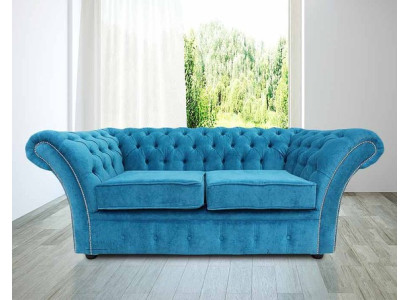 Chesterfield dīvāns Kanapes auduma dīvāni Klasiskais divvietīgais ādas auduma dīvāns Vincentsa