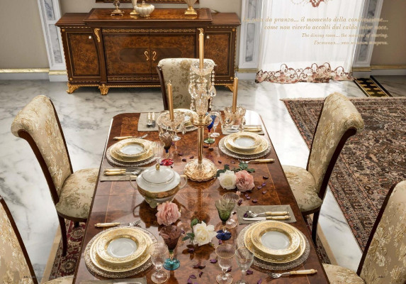 Eetkamer design meubels inrichting tafels massief houten tafel nieuw luxe Italiaans