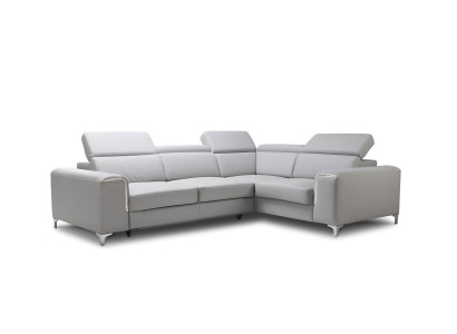 Stilīgs, komfortabls stūra dīvāns mīkstam un mājīgam interjeram