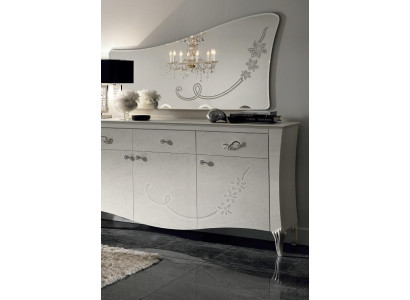 Sideboard Kommode Skapis Side Low Board Mēbeles Komenes Dizainera Skapji Koks
