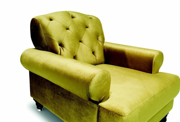 Chesterfield 1-vietīgā atpūtas krēsla klubu lounge dīvāns krēsls televīzijas polsteris