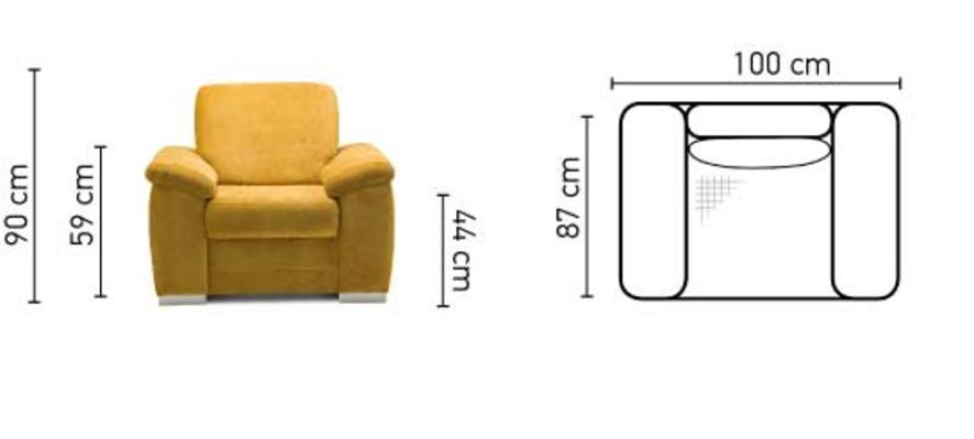 Dizaina atpūtas kluba krēsls, relaksējošā gultas dīvāns, 1-vietīgs krēsls, televīzijas polstercouch audums.