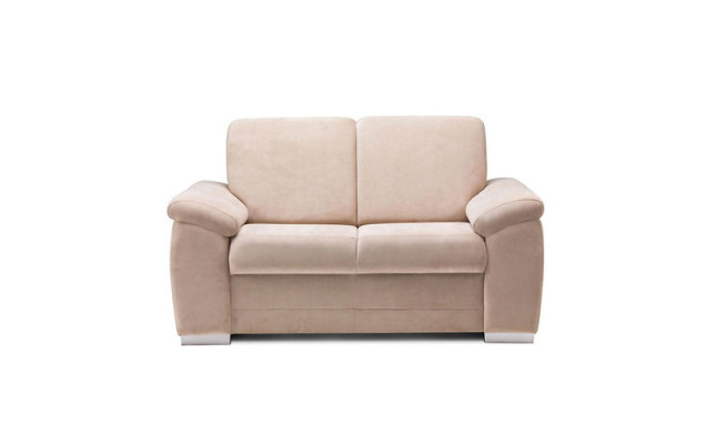 Dizaina 2-vietīgas atpūtas dīvāns Kluba atpūtas sofa Tekstila apdare Dīvāns auduma dīvānā.