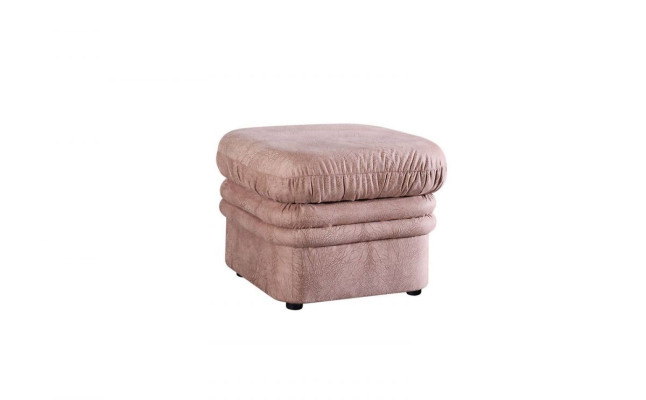 Lounge Hocker XXL Kluba pēdu atpūtas pufa ar auduma tekstila dizainu