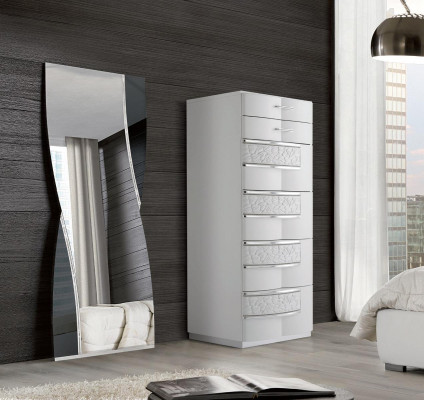 Komodes Sideboard Komodes 6 kumodži Augstais skapis Skapis Koka Mēbeles Itālija