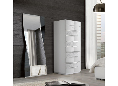 Komodes Sideboard Komodes 6 kumodži Augstais skapis Skapis Koka Mēbeles Itālija
