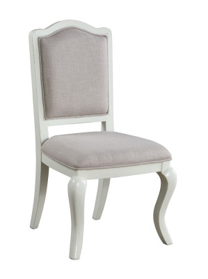 Country house upholstered dining room chair Real wood office chair Designer chair chairs New