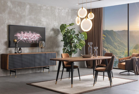 Ēdamgalds Stikla galds ēdamistaba Galdi 210x100 Ēdamgaldi 210x100cm