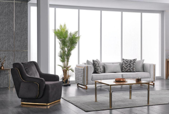 Dizainera dīvāni Mīkstais dīvāns Polster Sofa Sofa komplekts dīvāni 3+1 sēdvietas 2 gabali
