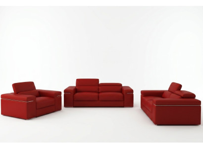 Dīvāns Polster Couch Sitz 3 Sitzer XXL Big Sofas Couchen Leder 3 Sitzplatz Neu