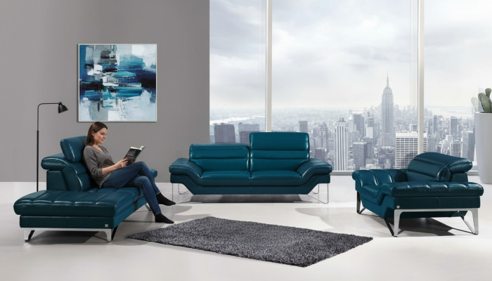 Sofasets no ādas 3+2 (bez krēsliem) dīvāns sēdeklis polsterne 994
