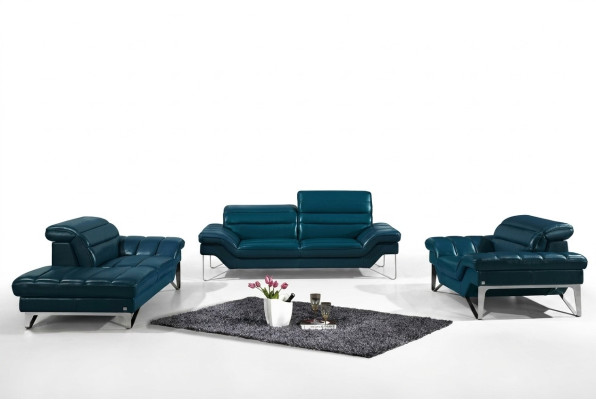 Sofasets no ādas 3+2 (bez krēsliem) dīvāns sēdeklis polsterne 994