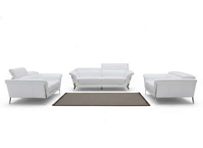 Sofas komplekts no ādas 3+2 (bez krēsliem) dīvāns sēdekļi polsterēšanas komplekts 1547