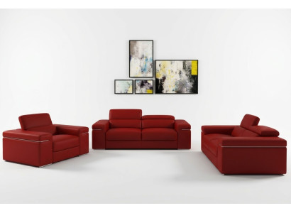 Sofas komplekts Arķivs ādas galdi Telpa Sēdeklis 3+2+1 komplekts Garnitūras