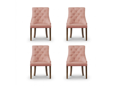 4x Chesterfield krēsli Salonas Klubu polsterētas krēsli Sēdekļi Garnitūra Ar atzveltņiem