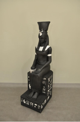 Ēģiptiešu faraona statuja skulptūra figūra skulptūras dekorācija deko figūra 123 cm