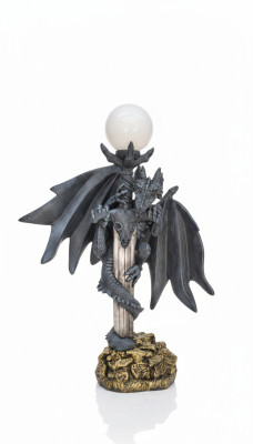 XXL dizaina gotikas stāvlampa lampa Lampas lukturis Lukturi Drakoni Lukturi 143cm