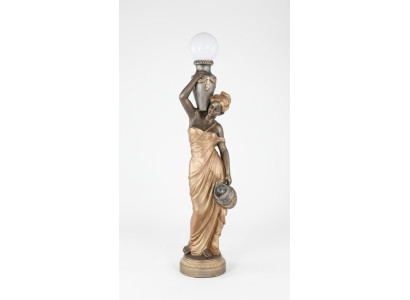 Stāvlampa lampa lukturis statuja figura skulptūras skulptūra statuja stāvlampa jauna