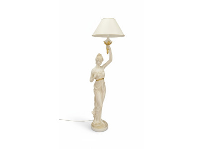Skulptūras stāva lukturis dizains XXL stāva lampa dzīvojamā istaba apgaismojums 183 cm