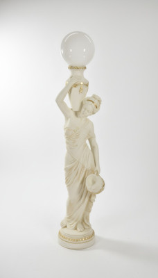 Stāvlampa, skulptūra, figūru lampa, gaisma, Ēģiptes statuja, figūras, skulptūras 1680.