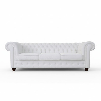 Dizaina klasika Chesterfield liela XXL dīvāns ādas tekstila dīvāni 3 vietīgie dīvāni.