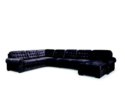 XXL Sofa Pamatnes Guļam Stūra Sēdeklis Polster Garnitur Wohnlandschaft Sofas Couchen