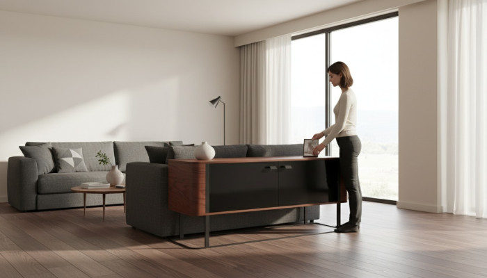 Modernais plaukta galda plaukts Highboard komoda Kommode 。