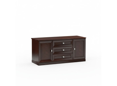 Biroja skapis koksnes skapis koksnes komoda klasiskā sideboard komoda