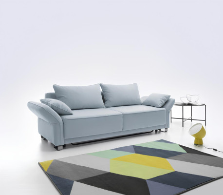 Guļamā sofa Guļamais dīvāns Gultas funkcija 4 sēdvietām Ofiss Dzīvojamā istaba Dīvāns Sofa Pamatnes