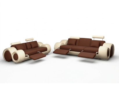 Sofa komplekts dizaina dīvāns 3+2 komplekts polster sofa ādas mēbeles dzīvojamā istaba