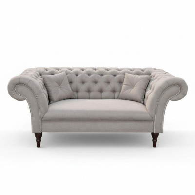 Chesterfield divvietīga dīvāns, polsterēts sofa dizains klubu stila lounge divvietīga polsterēta guļamistaba.