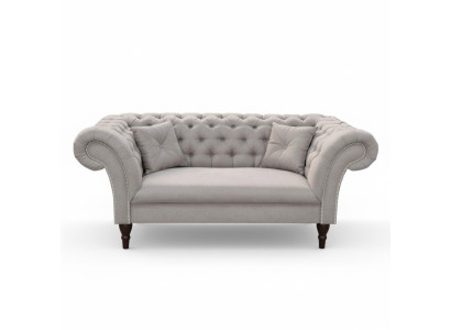 Chesterfield dizaina dīvāns ar diviem sēdvietām, pārklāts dīvāns, dīvāni, divu gabalu komplekts jauns