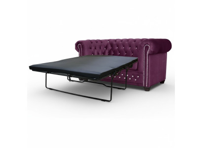 Chesterfield York Blink ar gultas funkciju Tekstila dīvāns Polster Sofas Couchen Jaunumi