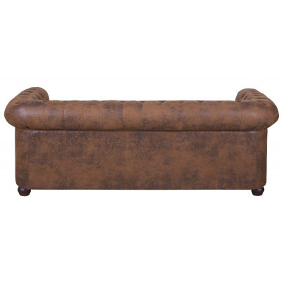 Chesterfield York Gobi 3 sēdvietu ādas dīvāns mīkstie dīvāni dīvāni jauni