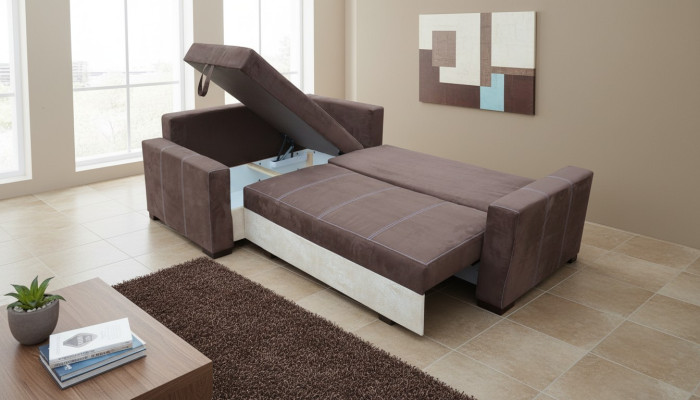 Dizainā guļamā sofa dīvāns polsterices dzīvojamo istabu stūra dīvāns dīvāns tekstila audums komplektācija