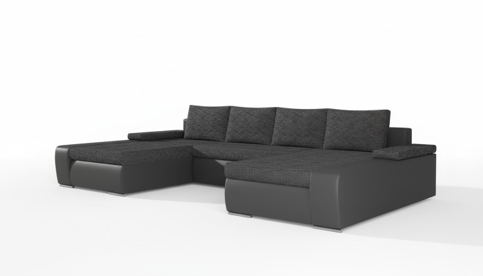 XXL Lielais guļamo dīvāns atpūtas istaba stūra dīvāna komplekts Polster Couch tīrīšanas komplekts