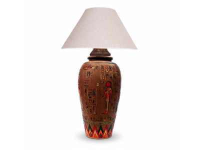 Ēģiptes stāvlampa galda lampa lampa lampas rokdarbs apgaismojums stāvlampa