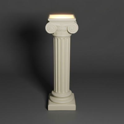 Staba lampa stāvēt gaismas skulptūra stāvi gaismas figūru skulptūras stabi Jauns!
